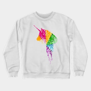 Rainbow Unicorn Crewneck Sweatshirt